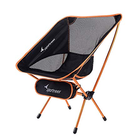 Sportneer Portable Lightweight Folding Hiking Picnic Camping Chair