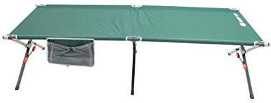 RIO Gear Portable XL Smart Cot Military Style Folding Camping Cot