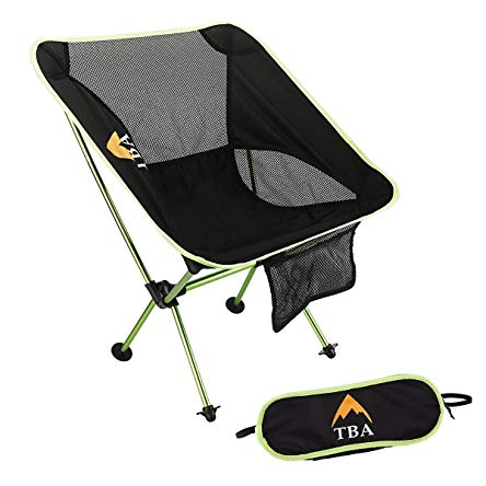 Lectica Camping Chair – Ultralight Strength With Oxford Weave – Folding and Compact – Take Comfort With You Anywhere – Perfect For Camp, Hiking, Backpacking