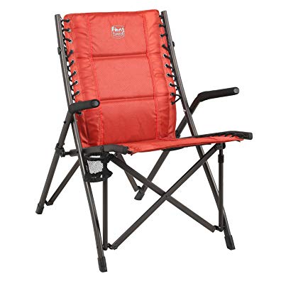 Timber Ridge Fraser Deluxe Bungee Chair, Red